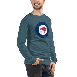 New Zealand Airforce Roundel Unisex Long Sleeve Tee - Combat Miniatures