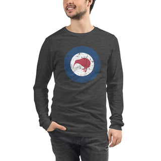 New Zealand Airforce Roundel Unisex Long Sleeve Tee - Combat Miniatures