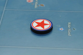 North Korea Air Force Roundel Markers 1945 - P (Set of 10) – Full Color - Combat Miniatures