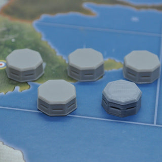Octagon Bunker x10 - Combat Miniatures