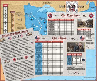 Player Aid & Rule Book Download for General 6 Stars "Battle for The States" - Combat Miniatures