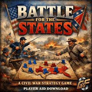 Player Aid & Rule Book Download for General 6 Stars "Battle for The States" - Combat Miniatures