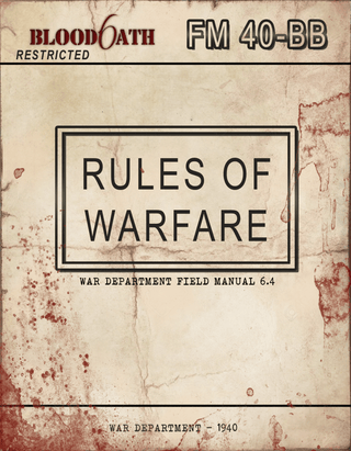 Printed Player Aid Bundle for "BBR 6" - Combat Miniatures