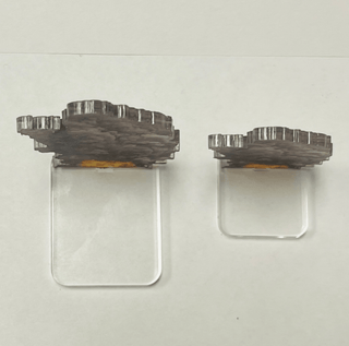 Printed Smoke Damage Marker (x5) - Combat Miniatures