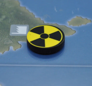 Radiation Roundel Marker (x5) - Combat Miniatures