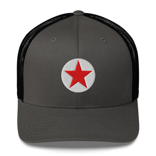 Red Star Roundel Trucker Cap - Combat Miniatures