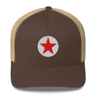 Red Star Roundel Trucker Cap - Combat Miniatures