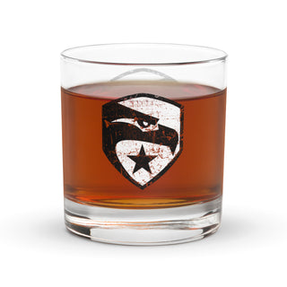 GI Joe Logo Rocks glass