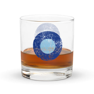 Far East Command Roundel Rocks glass