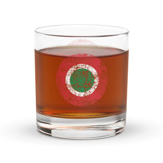 Italian Airforce Roundel Rocks glass