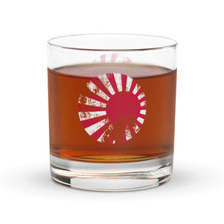 Axis & Allies Japanese Roundel Rocks glass