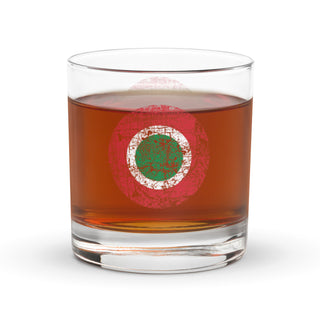 Italian Airforce Roundel Rocks glass