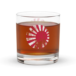 Axis & Allies Japanese Roundel Rocks glass