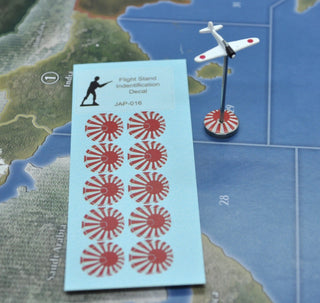 Roundel Flight Stand Identification Water Slide Decals - Combat Miniatures