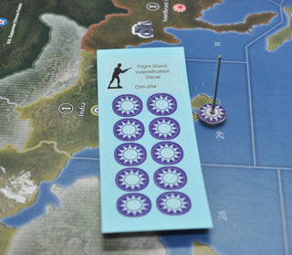 Roundel Flight Stand Identification Water Slide Decals - Combat Miniatures