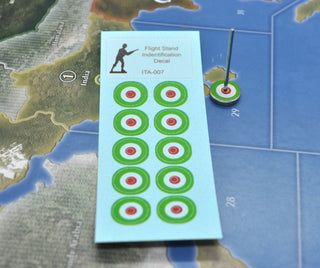 Roundel Flight Stand Identification Water Slide Decals - Combat Miniatures
