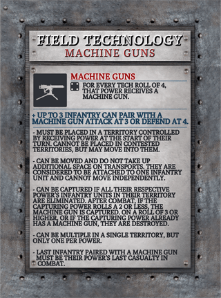 Rule Reference 34 Card Deck for Kings & Kaisers Board Game - Combat Miniatures