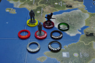 Russian Guard ID Acrylic Markers (x5) - Combat Miniatures