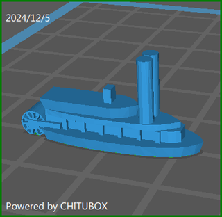 FREE Riverboat STL File for Download