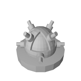 Sea Mine Marker (x10) - Combat Miniatures