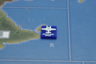 Seaplane Base Acrylic Markers (x10) – Axis & Allies Compatible - Combat Miniatures