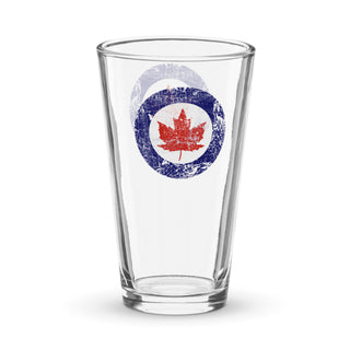 Canadian Airforce Roundel Shaker pint glass