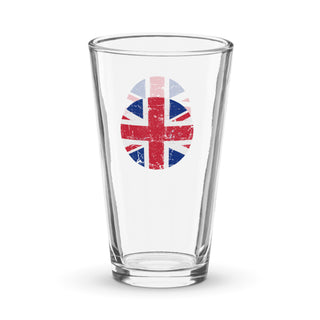 Union Jack Roundel pint glass