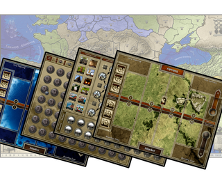 Rome: Rising Empires Board Printed Player Aids
