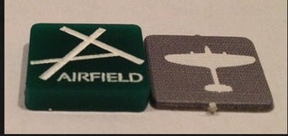 Supply Depot Designation Markers (Set of 10) | Logistics & Supply Tokens for Wargaming - Combat Miniatures