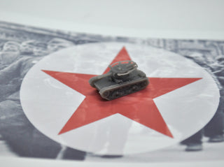 3D Printed WW2 Russian T-26 Light Tank (x10)