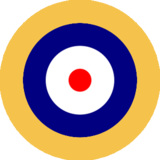 British Airforce Roundel Type A.1 Mouse Pad