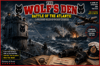 The Wolf's Den: Battle of the Atlantic (Map Only) - Combat Miniatures