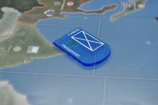 Transport - Cargo Marker 1.75” x 1.15” (1/8” Thick) | Set of 5 - Combat Miniatures