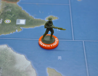 Trench Fighter ID Acrylic Markers (x5) - Combat Miniatures