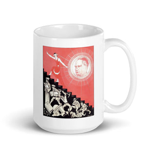 Turkish Anti Communist Poster White glossy mug - Combat Miniatures