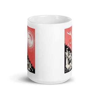 Turkish Anti Communist Poster White glossy mug - Combat Miniatures