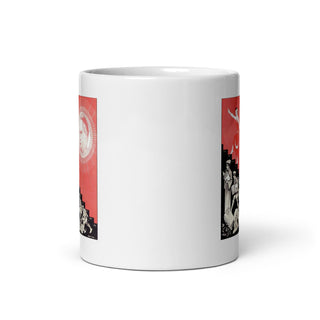 Turkish Anti Communist Poster White glossy mug - Combat Miniatures