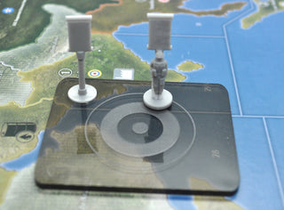 UK Ground Task Force Marker, Flag Stand, Tray & Decals - Combat Miniatures