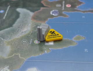 Under Construction Designation Acrylic Marker, Set of 5 - Combat Miniatures