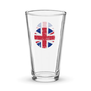 Union Jack Roundel pint glass - Combat Miniatures