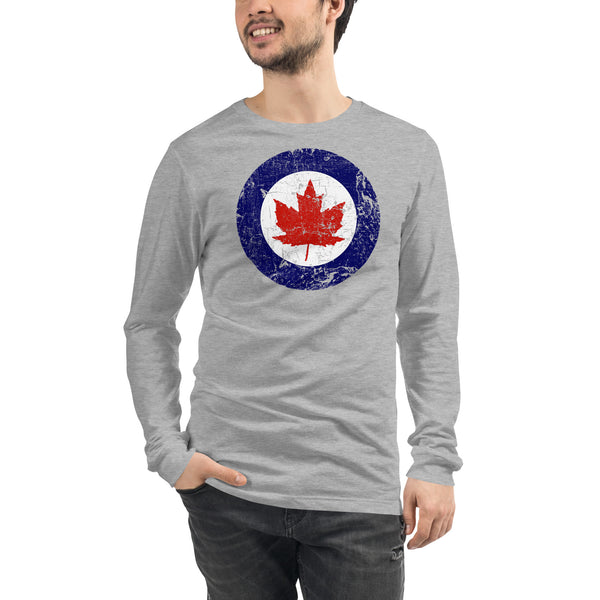 Canadian Airforce Roundel Unisex Long Sleeve T-Shirt