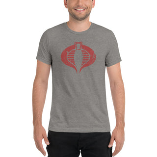 Men's Cobra Logo in Red Short sleeve t-shirt