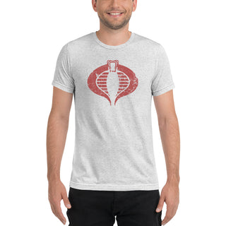 Men's Cobra Logo in Red Short sleeve t-shirt