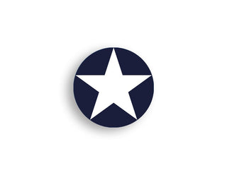United States Airforce Roundel 1942 - 1943, Set of 10 - Combat Miniatures
