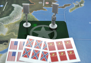 US Ground Task Force Marker, Flag Stand, Tray & Decals - Combat Miniatures