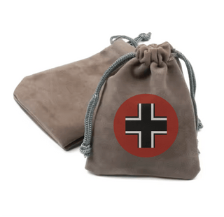 UV Printed Custom Axis & Allies Out of Box German Roundel Dice Bag - Combat Miniatures