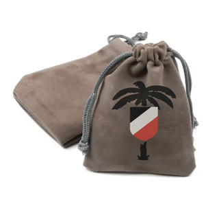 UV Printed Custom German Afrika Korp Logo Dice Bag - Combat Miniatures