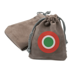 UV Printed Custom Italian Airforce Roundel Dice Bag - Combat Miniatures