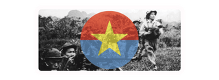 Viet Cong Combat Label (2"x5") | Vietnam War Organization Label - Combat Miniatures