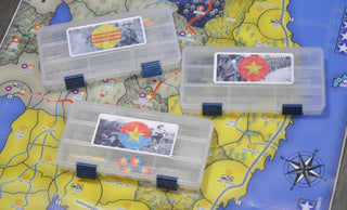 Viet Cong Combat Label (2"x5") | Vietnam War Organization Label - Combat Miniatures